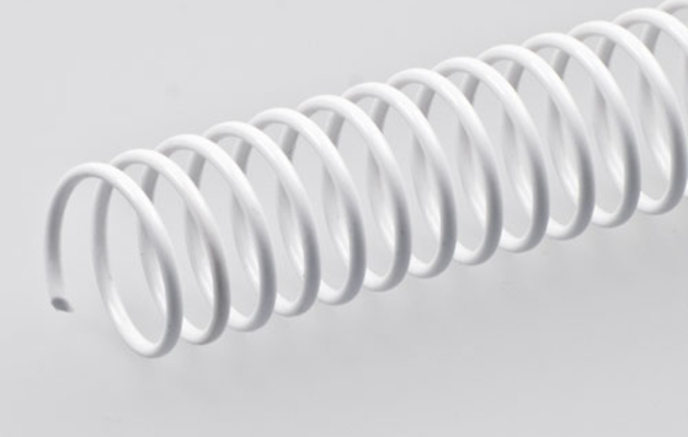 Reliure spirale plastique